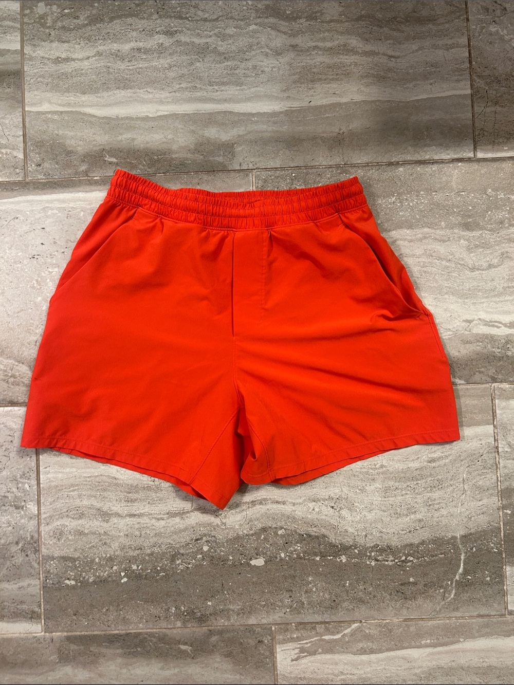 lululemon athletica Men's Pace Breaker Shorts - Coral
